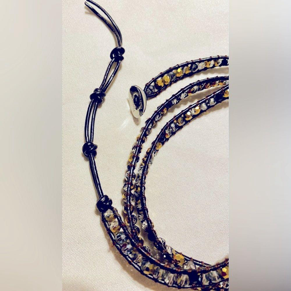 Victoria Emerson Gold Wrap Bracelet - Picture 3 of 6